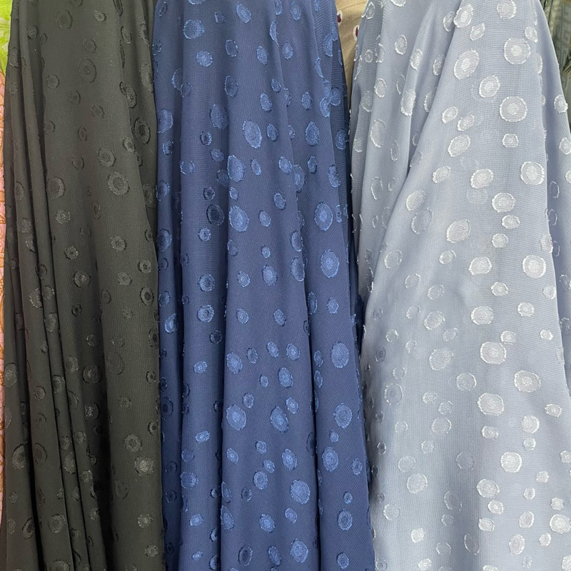 kain sifon rubbia polos - kain rubbia embos - kain sifon rubbia korea - kain sifon style premium ela