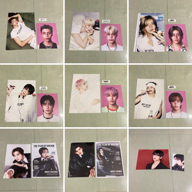 Album poster official sharing Greeting Season 2025 Nct 127 Dream scape JOHNNY DOYOUNG YUTA JAEHYUN J
