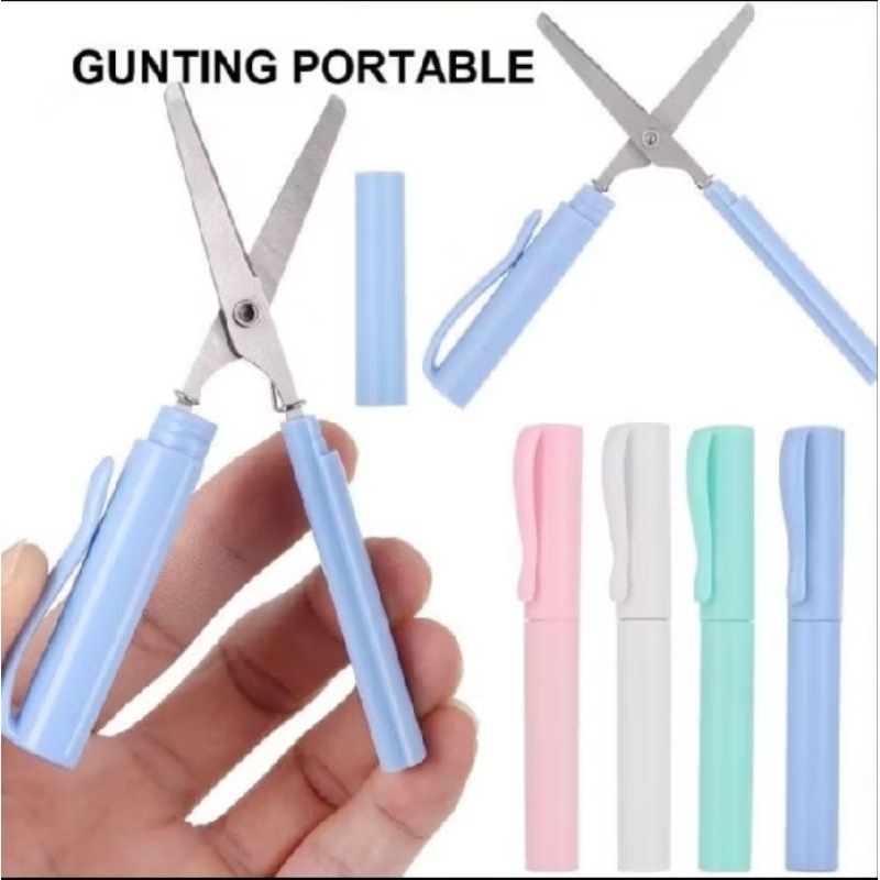 

Gunting Mini Gunting Portabel Scissors Gunting Kertas Lipat Model Pulpen