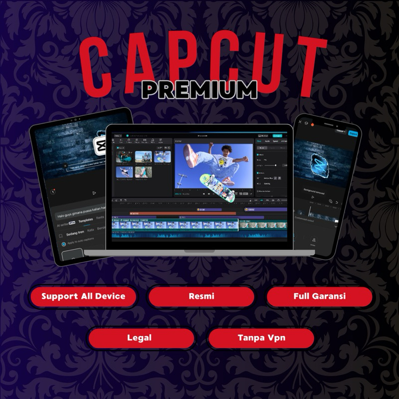 CAPCUT PREMIUM 100% LEGAL