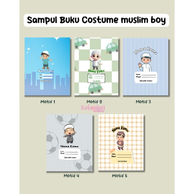 

Sampul Buku Costum Nama