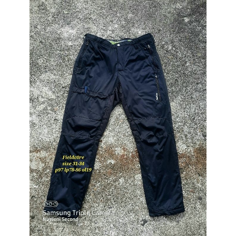 celana fieldcore kargo packable pocketable gunung outdoor hiking