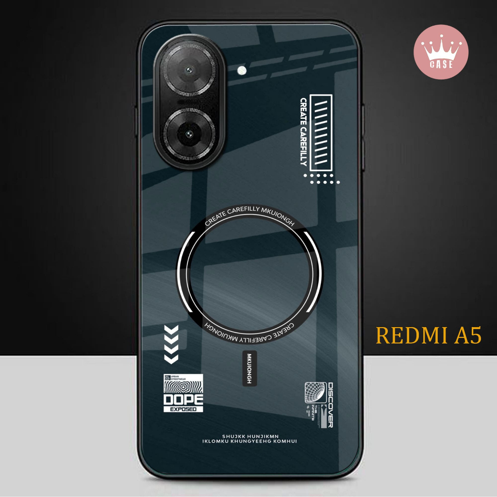 Softcase Kaca XIAOMI REDMI A5 - casing handphone - REDMI A5 [S42]