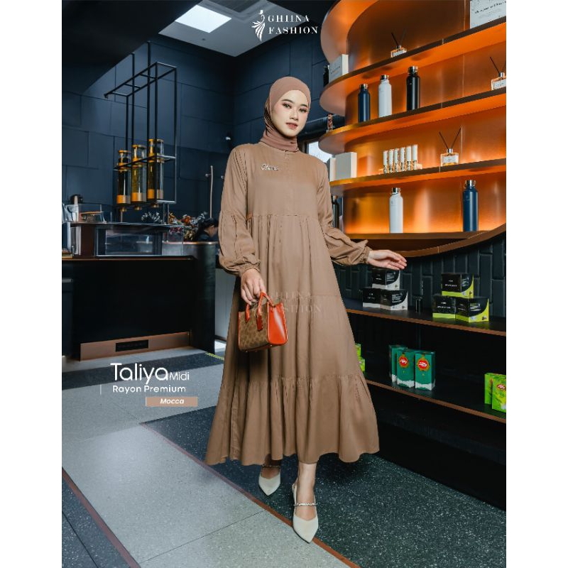 TALIYA MIDI DRESS- GHINA FASHION