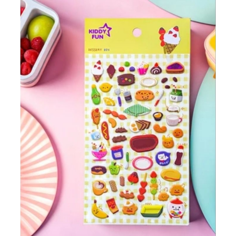 

Kiddy Fun Funny Stiker Dessert Box - Mix