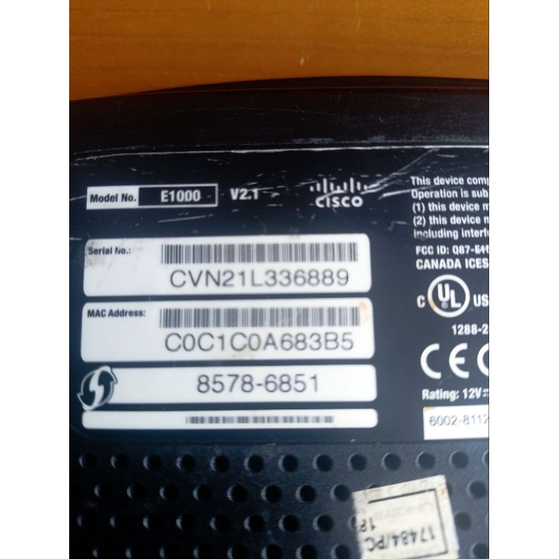 Modem Router Wifi Cisco.Tenda.TP-link
