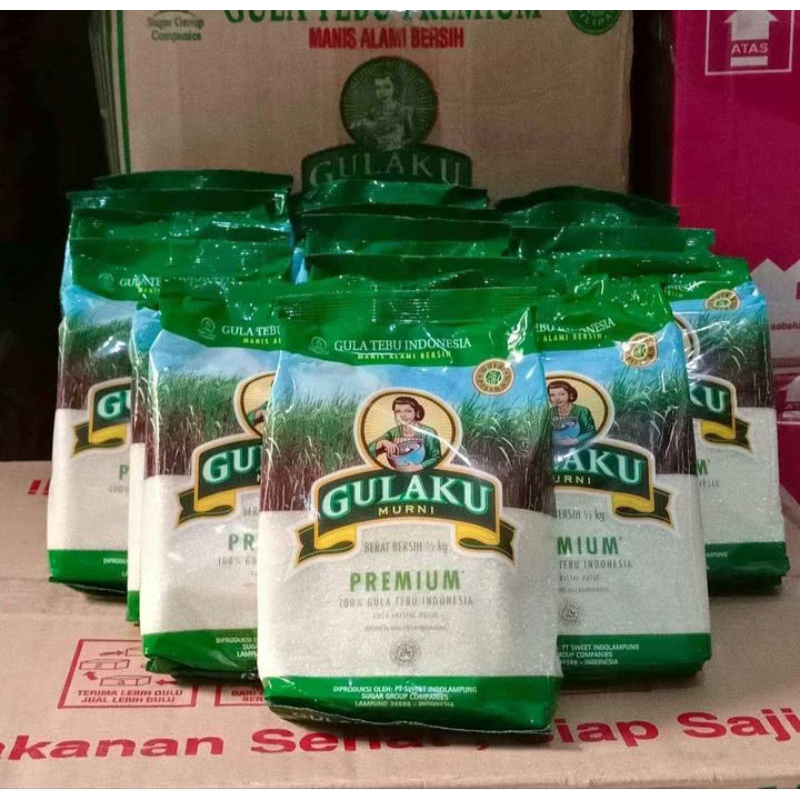

gulaku 1000 gram , gula premium