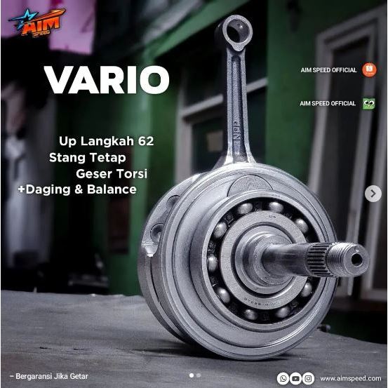 ASKRUK VARIO UP 62 STANG TETAP + GESER TORSI