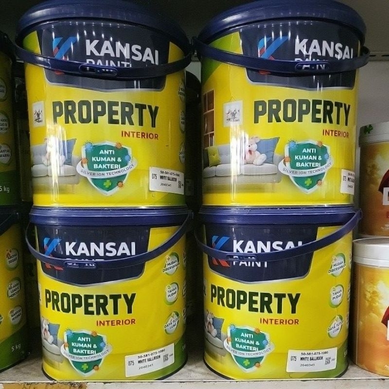 CAT PROPERTY KANSAI PUTIH 5KG