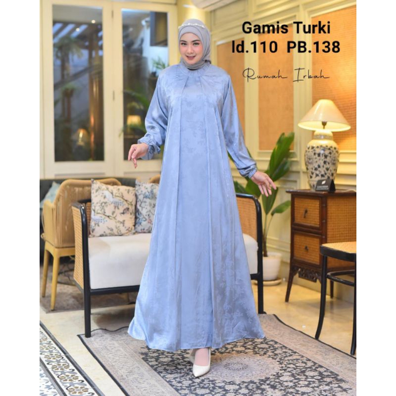 Gamis Bahan Turki / Gamis Bahan Adem / Gamis Hangout / Gamis Kondangan