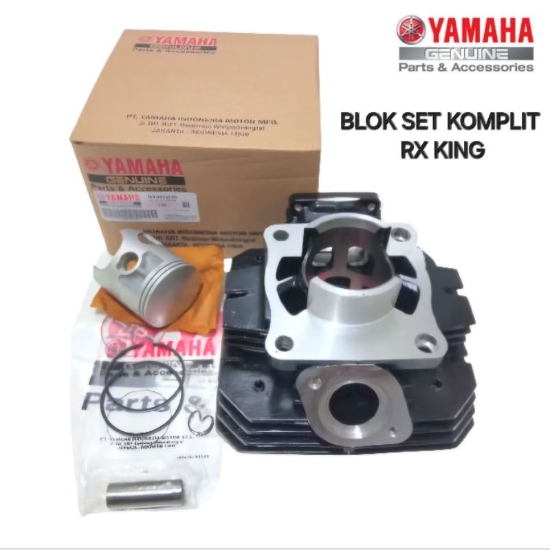 BLOK BLOCK ASSY + PISTON KIT RX KING 3KA YP-1 ORIGINAL YAMAHA MADE IN THAILAND