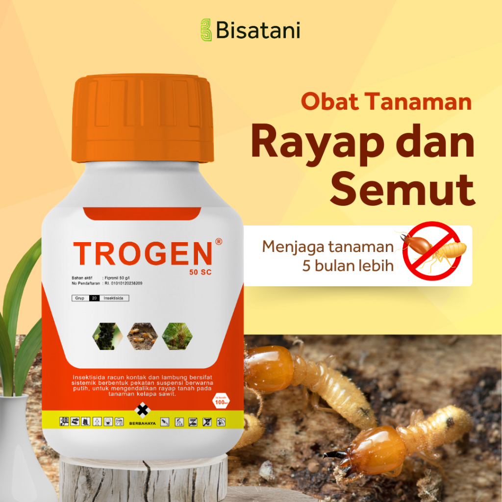 Bisatani - Obat Semut dan Rayap Tanaman Trogen  Atau Furniture Rumah/ Anti Rayap Anti Semut