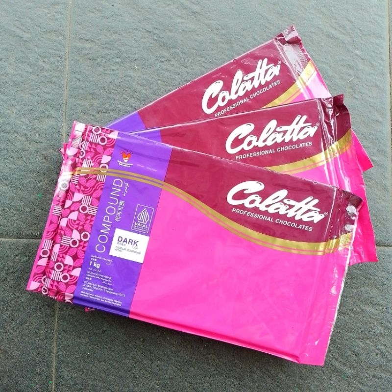 

Coklat Batangan Collata Dark Compound 1kg ( Pak ) [ Original ]