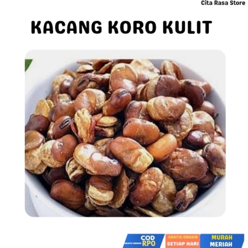 

KACANG KORO KULIT ASIN KILOAN