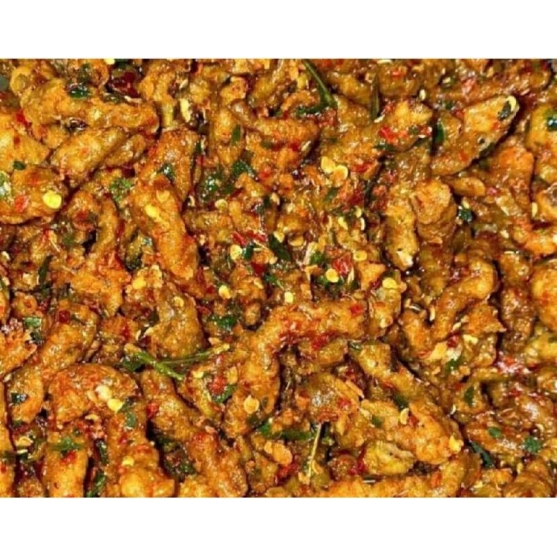 

ADR keripik usus pedas daun jeruk crispy gram