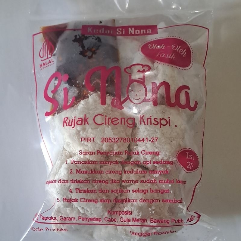 

Rujak Cireng Krispi Si Nona