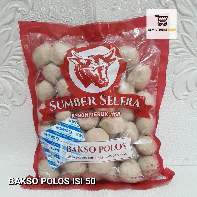 

Sumber Selera BAKSO POLOS isi 50