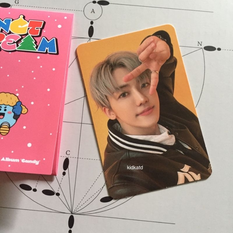 jaemin smini candy nct dream photocard pc