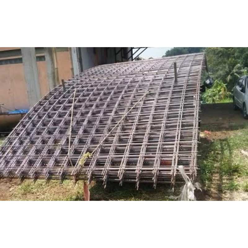 Wiremesh besi baja ulir ukuran M5 M6 M7 M8 M10 ukuran 2,1 x 5,4 meter