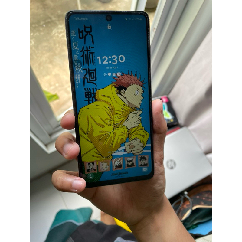 Samsung Galaxy A51 6/128 Fullset Minus LCD saja pernah ganti