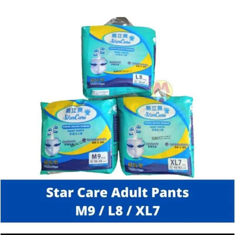 popok /Diapers Dewasa tipe celana