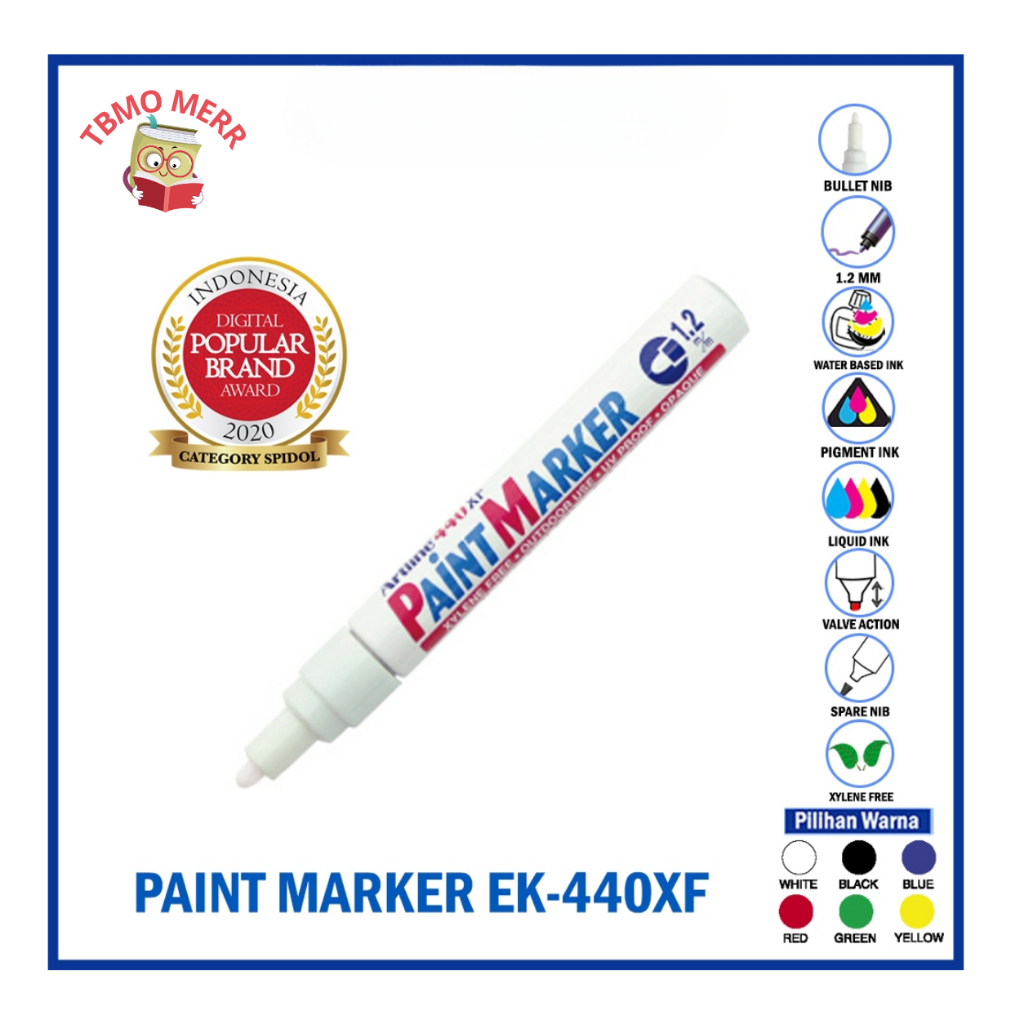 

Artline Spidol White EK-400XF - Spidol Artline
