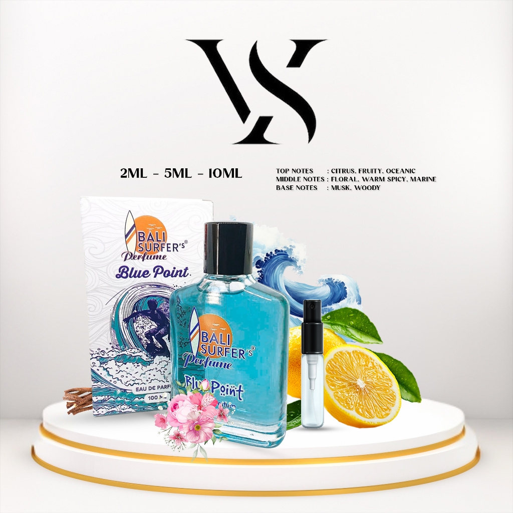 Bali Surfer Blue Point EDP Botol Decant Parfum