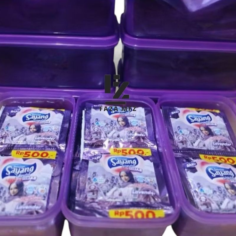 sabun cair sayang free tepak / sabun cair sayang renceng isi 24 sachet