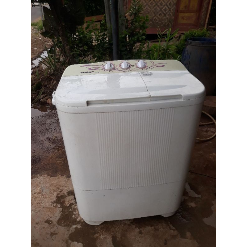 mesin cuci sharp 2 tabung