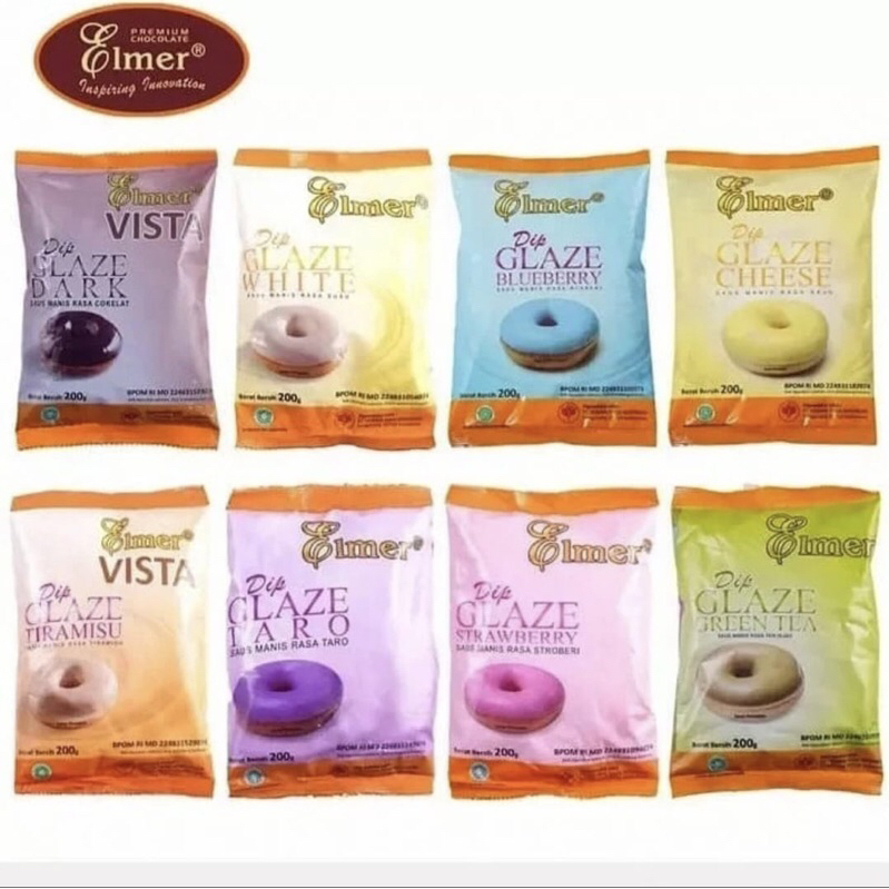 

DIP GLAZE ELMER KEMASAN 200 gram