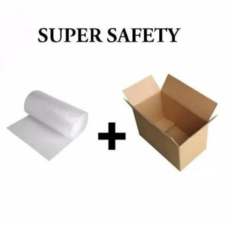 

Extra Bubble Warp + Dus Super Tebal Untuk Pengaman Packing Super Septy