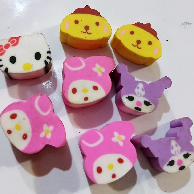 

Penghapus Kuromi My Melody Sanrio Eraser Boneka Kuromi