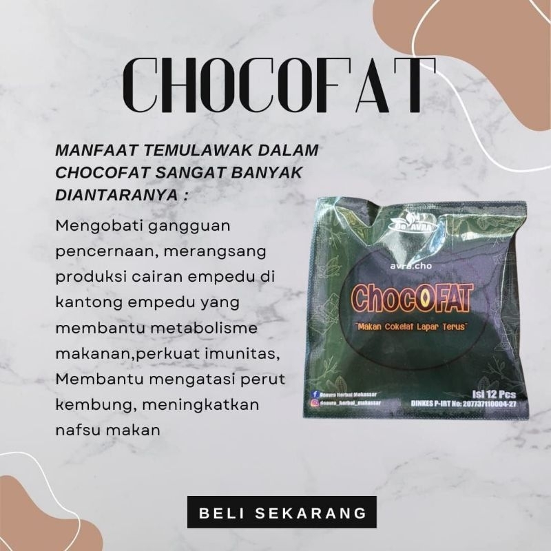 

choco fat booster nafsu makan anak dan dewasa cokelat gemuk enak chocofat