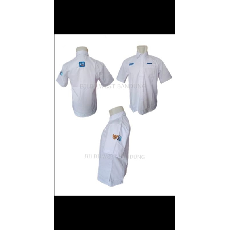 Kemeja Bank BRI Baju BRI Seragam BRI Brimo
