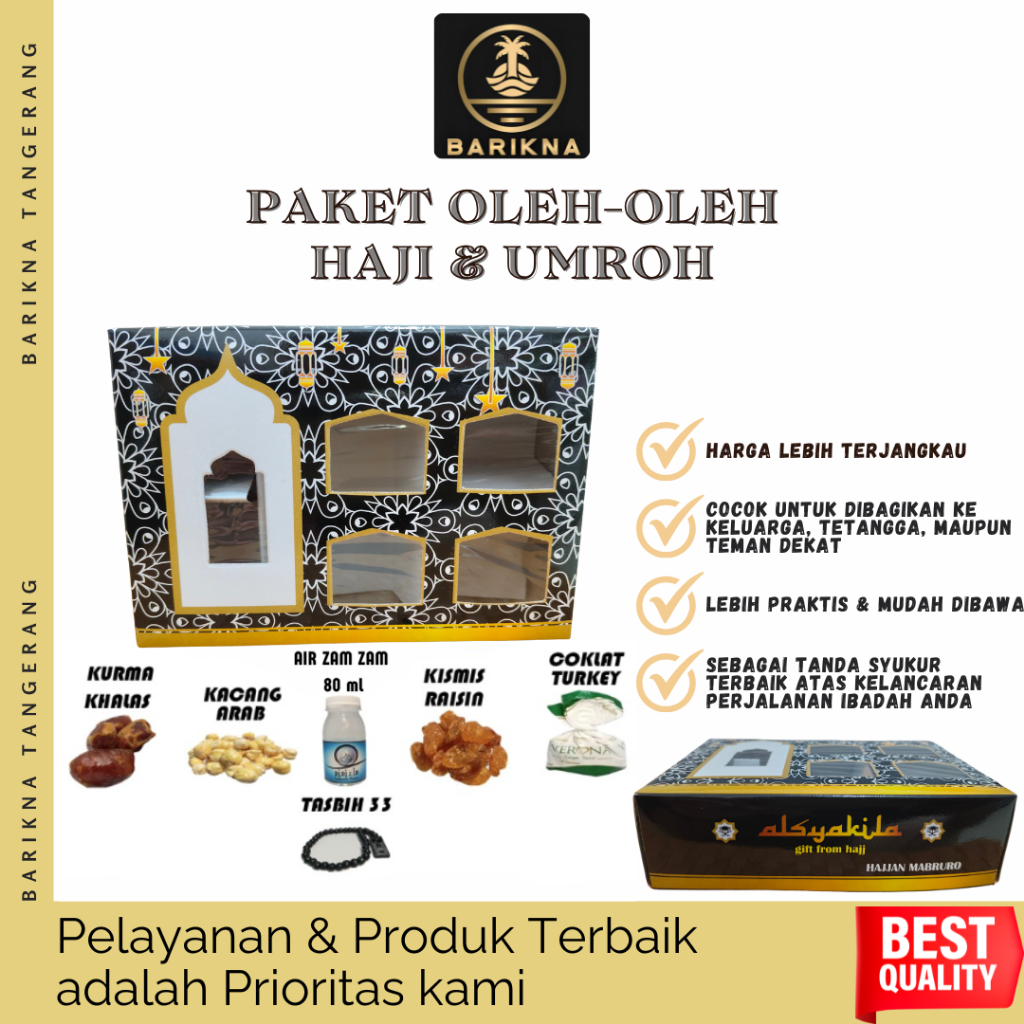 

PAKET OLEH-OLEH HAJI DAN UMROH