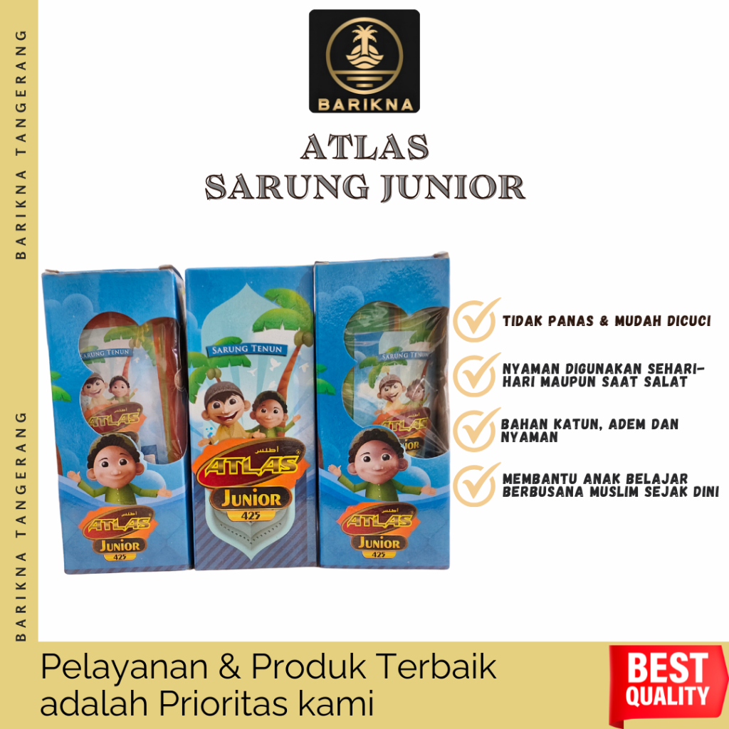 SARUNG/ATLAS/JUNIOR/SARUNG ATLAS
