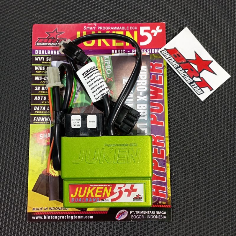 ECU BRT JUKEN 5++ / PRO SONIC 150R/CB150R NEW LED/GTR 150 DUAL BAND ECU RACING BRT JUKEN 5 + PRO