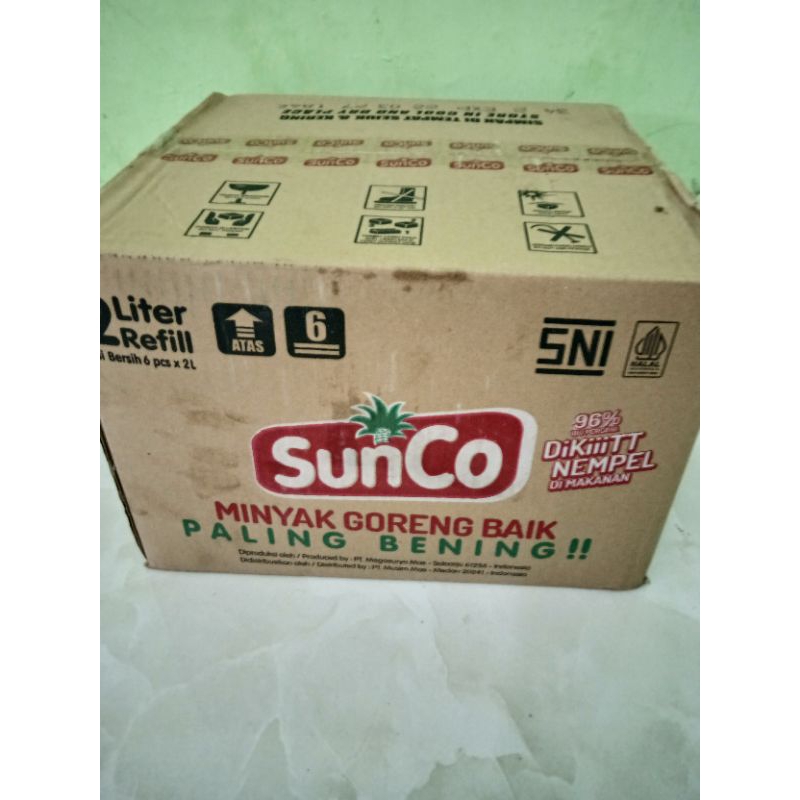 

Minyak Sunco 2L 1 Dus