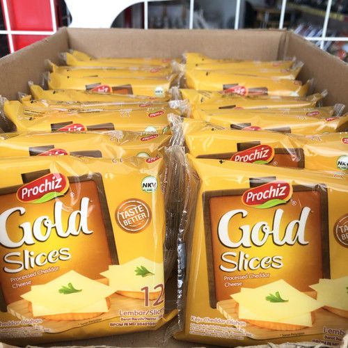 

Prochiz Gold Keju Slice Isi 12