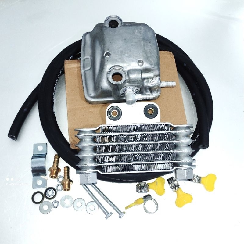 Paket Oil cooler pendingin oli honda KOJ beat deluxe dulux delux street new scoopy genio Led 2019-20