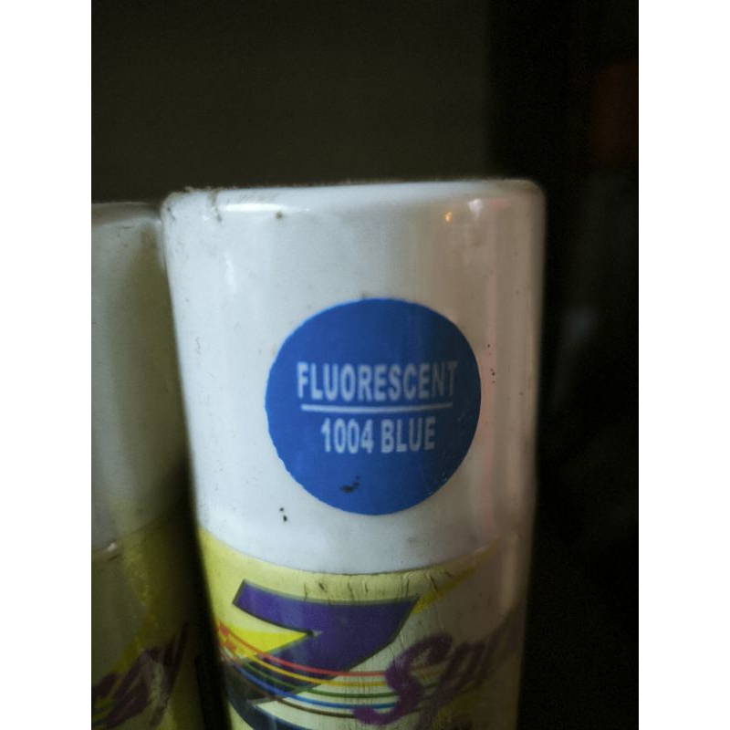 cat semprot cat kaleng Zspray fluorescent 1004 blue