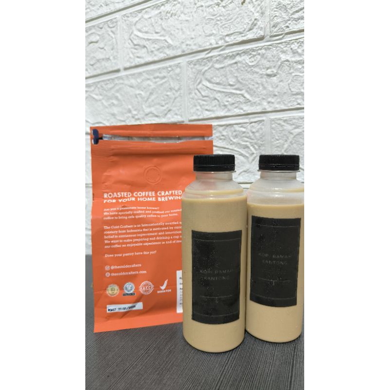 

Kopi Susu Ramah Kantong Gula Aren 240ml, 480ml dan 96ml