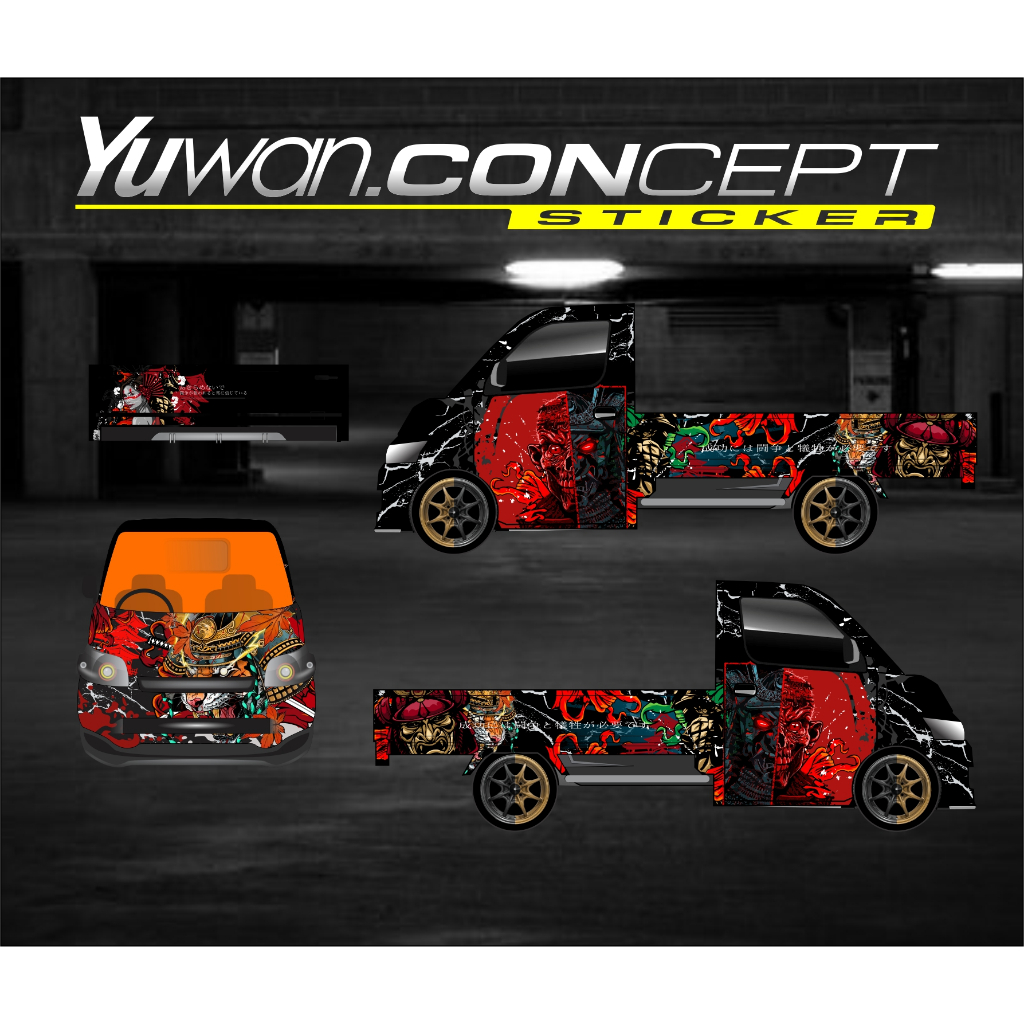 Decal Grandmax Pickup Jepang