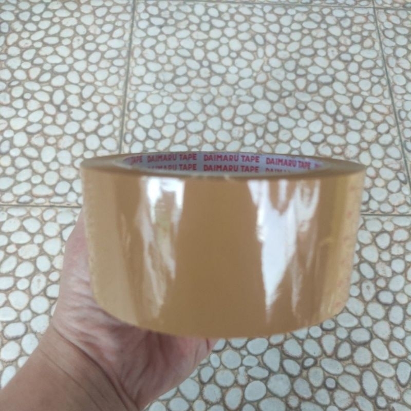 DAIMARU LAKBAN KARTON/KARDUS WARNA COKLAT KUNING 1pcs