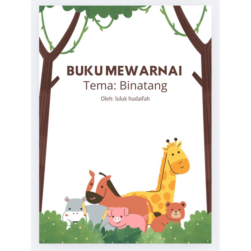 BUKU MEWARNAI SOFT FILE HARD FILE