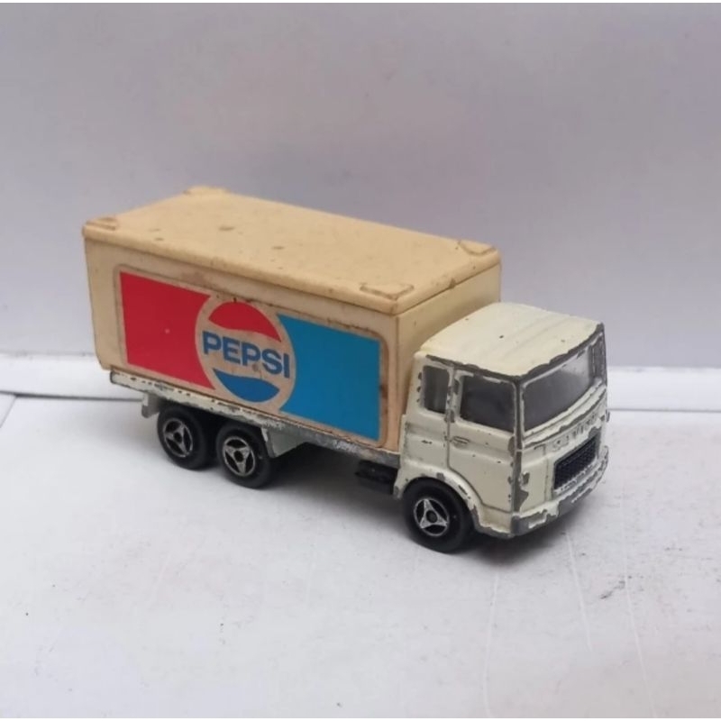 majorette saviem renault pepsi truck made in france loose diecast (t)