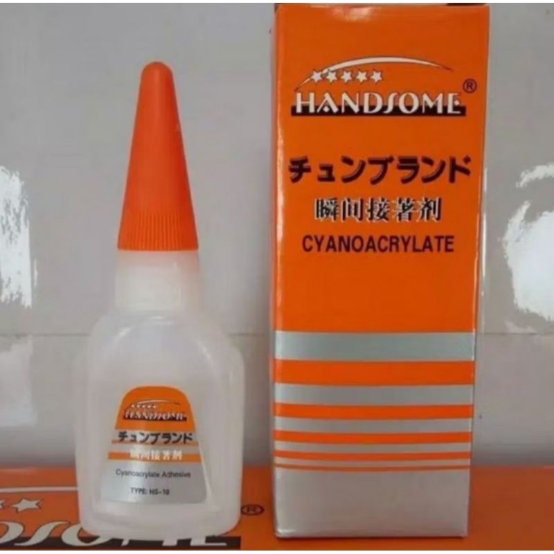 LEM KOREA TETES CAIR HANDSOME / LEM KAYU AKRILIK BESI SUPER KUAT