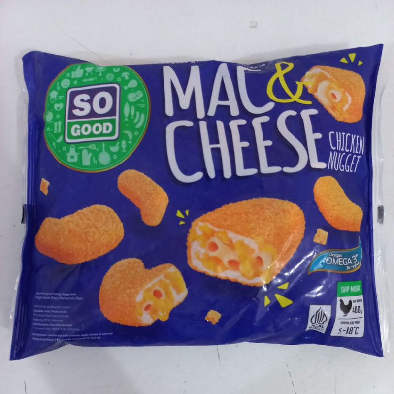 

So Good Mac&Cheese Chicken Nugget 400g