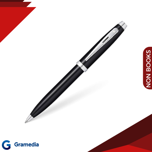 

Gramedia Medan - Sheaffer SGC 100 glossy black ballpoint (tinta kering)