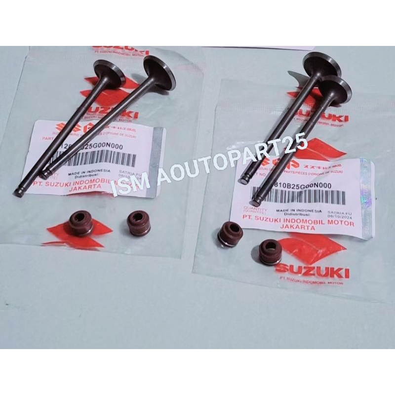 Payung Klep Set+Seal Klep Ori Suzuki Satria Fu 150/Satria Fu 150 fi SGP